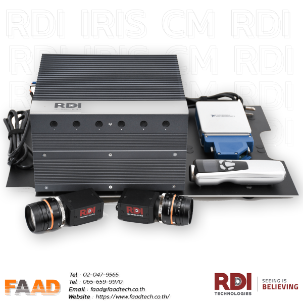 กล้องวัดความสั่นสะเทือน (Vibration Camera) – RDI IRIS CM™